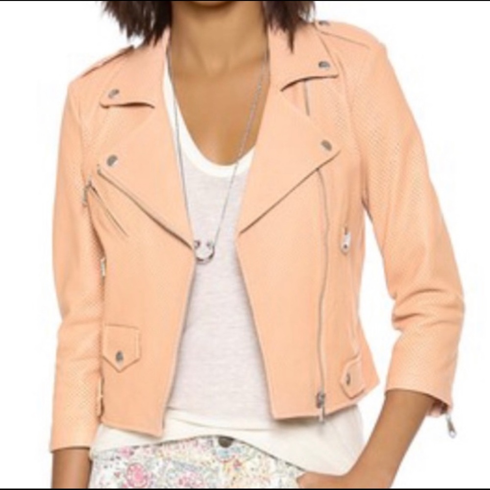 Moto Leather Jacket - Rebecca Minkoff Wes - Picture 7 of 7